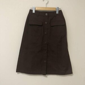 NATURAL BEAUTY BASIC S ナチュラルビューティベーシック スカート ひざ丈スカート Skirt Medium Skirt 茶 / ブラウン / 10010561