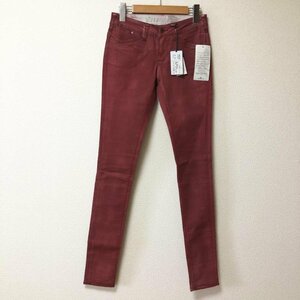 PARASUCO 表記無し パラスコ パンツ デニム、ジーンズ Pants Trousers Denim Pants Jeans 赤 / レッド / 10004112
