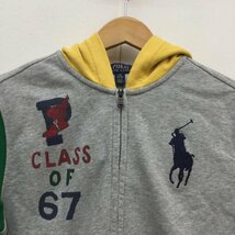 POLO RALPH LAUREN L ポロラルフローレン パーカー 長袖 クレイジーパターン　ZIPフーディー Hooded Sweatshirt Hoodie 10046596_画像3