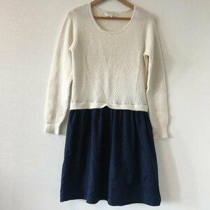 ROPE' PICNIC 38 ロペピクニック ワンピース ひざ丈スカート ウエスト素材切り替え One-Piece Medium Skirt 10013720