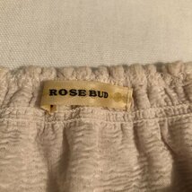 ROSE BUD FREE ローズバッド カットソー 七分袖 Cut and Sewn 白 / ホワイト / 10013825_画像8
