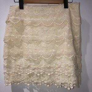 Jewel Changes 38 ジュエルチェンジズ スカート ミニスカート Skirt Mini Skirt Short Skirt ベージュ / ベージュ / 10011482