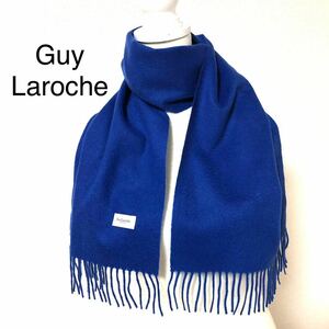 Guy Laroche ギラロッシュ　マフラー　ブルー