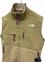 訳あり未使用US正規 ノースフェイス デナリ ベスト(M)KHAKI STONE フリース刺繍ロゴTHE NORTH FACE DENALI VEST POLARTEC 日本未発売/pa180_画像4