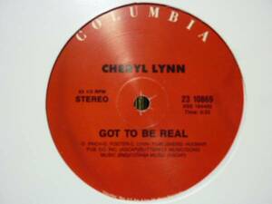 cheryl lynn/got to be real