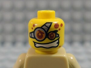 ★LEGO★ミニフィグヘッド★(3626bpb447)