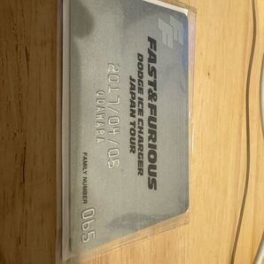 ワイルドスピード FAST&FURIOUS 劇場限定 ファミリーカード100枚限定 65番 アイスブレーク