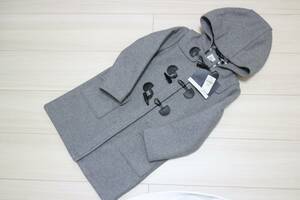 * new goods unused tag attaching * GAP Kids 5 -years old coat duffle coat long coat protection against cold gray check 5yeas 110cm!