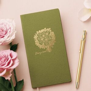 春セール！花の手帳 ２冊（２０２４年）　日曜始まり２冊ファンケル