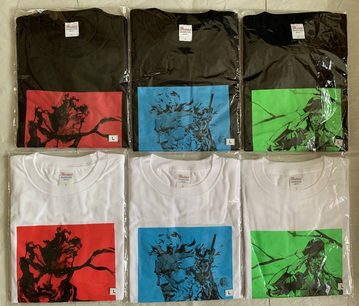 T-Shirt Tシャツ メタルギア ソリッド METAL GEAR SOLID 25周年記念