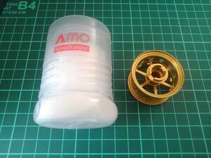 abu4000番 ウルトラキャスト 軽量シャロースプール AMO 7.5g 金　検) 4500c 4501c 4600c 4601c アブガルシア　ベイトフィネス