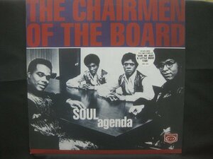 チェアマン・オブ・ザ・ボード / The Chairmen Of The Board / Soul Agenda ◆LP7812NO OYWP◆LP