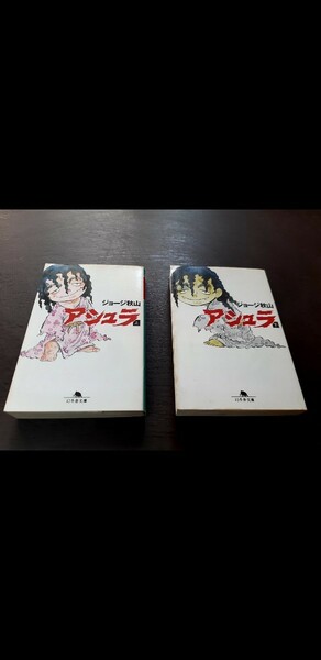 まさに今の日本そのもの…【ジョージ秋山 先生　アシュラ　上下巻セット　幻冬舎文庫　平成18年2月10日　各一冊】　二冊ともに稀少な初版　