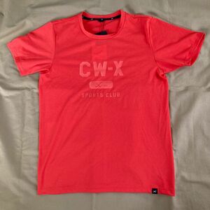 ワコールCW-X〈半袖Tシャツ〉UVカット・吸汗速乾/M ランニング