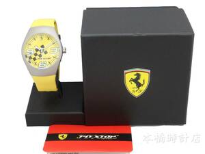 【新品】フェラーリ　Ferrari　ピットストップウォッチ　イエロー　大特価