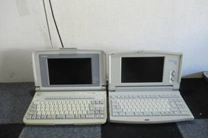  shelves 21.B774 NEC personal word processor writing .mini5 PWP-5SI,CASIO Casio Japanese word-processor PX-9 summarize 2 point 