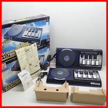 動作品 PS2/PS/PSone ビートマニアIIDX 専用コントローラ RU029 まとめて2個セット KONAMI コナミ beatmaniaIIDX 箱付【20_画像1