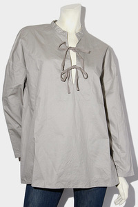 Vent d'ouest par Le minor Van du Est *pa-* Le Minor cotton tsu il dump bow Thai blouse shirt 38 EL39305 /**