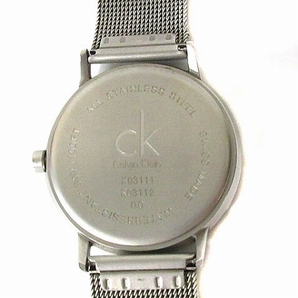 カルバンクライン CALVIN KLEIN 腕時計 ウォッチ クオーツ アナログ グレー文字盤 K03111 K03112 シルバーカラー ■SM0 レディースの画像5