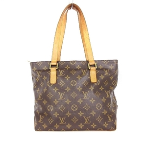 ルイヴィトン LOUIS VUITTON モノグラム カバピアノ トートバッグ ハンド M51148 茶 ブラウン 鞄 レディース