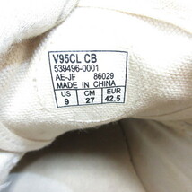 バンズ VANS V95CL カリフォルニア工務店 スニーカー シューズ 27cm 白 ホワイト 星条旗 靴 レースアップ メンズ_画像7