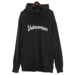  undercover UNDERCOVER sweat Parker pull over reverse side wool cotton black 3 men's 