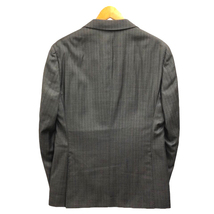 ザ・スーツカンパニー スーツ ジャケット シングル パンツ ダブル ストライプ ウール混 170cm/4Drop チャコールグレー メンズ_画像5