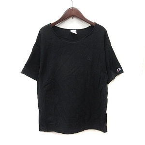 チャンピオン CHAMPION Tシャツ カットソー 半袖 M 黒 ブラック /YI メンズ