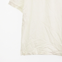 パタゴニア Patagonia ポロシャツ 半袖 ロゴ サイドスリット コットン 白 ホワイト S トップス ■GY01 メンズ_画像3
