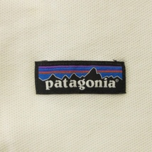 パタゴニア Patagonia ポロシャツ 半袖 ロゴ サイドスリット コットン 白 ホワイト S トップス ■GY01 メンズ_画像6