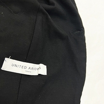 ユナイテッドアローズ UNITED ARROWS UAST ハイツイスト カット ジャケット 1122-299-5086 黒 ブラック S メンズ_画像3