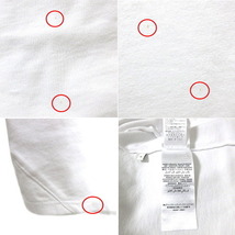 グッチ GUCCI タグ付 バックタグ Tシャツ 431047 半袖 カットソー 国内正規 XL 大きいサイズ 白 ホワイト X メンズ_画像6