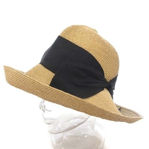 asi-na New York Athena New York straw hat straw hat ribbon beige #GY04 lady's 