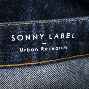 アーバンリサーチ サニーレーベル URBAN RESEARCH Sonny Label デニムパンツ ジーンズ ワイドパンツ ロング丈 25 紺 ネイビー レディースの画像3