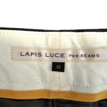 ラピスルーチェパービームス LAPIS LUCE PER BEAMS ハーフパンツ ショートパンツ 短パン ウール 40 ブラウン 茶 /SM17 レディース_画像5