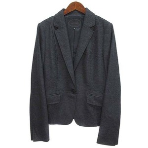  Untitled UNTITLED шерсть tailored jacket 1B угольно-серый 3 прекрасный товар женский 