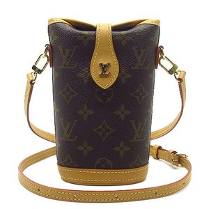 ルイヴィトン LOUIS VUITTON モノグラム フォールド ミー ポーチ ショルダーバッグ M80874 美品 レディース