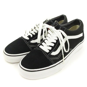 未使用品 バンズ VANS タグ付き OLD SKOOL オールド スクール スニーカー VN-0D3HY28 黒 ブラック 24.5 US8.0 レディース