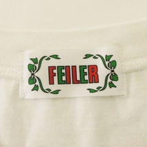 フェイラー FEILER Tシャツ カットソー 半袖 花柄 プリント コットン 白 ホワイト トップス ■ECS レディース_画像7