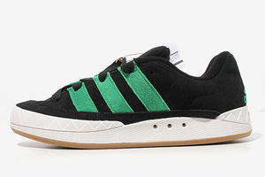 28cm 未使用品 adidas × XLARGE × atmos アディダス エクストララージ アトモス ADIMATIC 'Black/Green' アディマティック US10 HQ3936 /