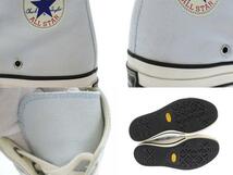 コンバース CONVERSE ADDICT CHUCK TAYLOR CANVAS HI チャックテイラー キャンバス ハイ スニーカー 1SC909 27.5 水色 ブルー▲ 230929 メ_画像9