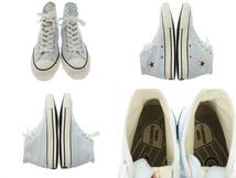 コンバース CONVERSE ADDICT CHUCK TAYLOR CANVAS HI チャックテイラー キャンバス ハイ スニーカー 1SC909 27.5 水色 ブルー▲ 230929 メ_画像8