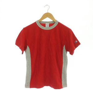 未使用品 チャンピオン CHAMPION HEAVY WEIGHT JERSEY Tシャツ カットソー 半袖 S 赤 レッド /MY ■GY99 メンズ