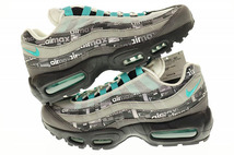 未使用品 ナイキ NIKE AIR MAX 95 PRNT WE LOVE NIKE 2018 26cm ATMOS AQ0925-001 エア マックス アトモス クリア ジェイド 231005_画像2