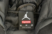 シュプリーム SUPREME NIKE JORDAN BRAND 15AW Hooded Varsity Jacket フードスタジャン パーカー 【ブランド古着ベクトル】231021☆AA★_画像3