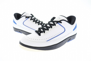 ナイキ NIKE WMNS AIR JORDAN 2 RETRO LOW Varsity Royal ウィメンズ エア ジョーダン バーシティロイヤル DX4401-104 28.5 白 ホワイト▲