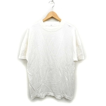 スライ SLY 半袖 Tシャツ カットソー 丸首 無地 オーバーサイズ F オフホワイト 白 /FT43 レディース_画像1