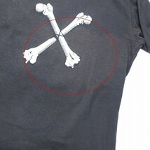 サスクワッチファブリックス SASQUATCH fabrix バック プリント USN 碇 BONE Tシャツ クルーネック 半袖 プルオーバー 立体/1 メンズ_画像6