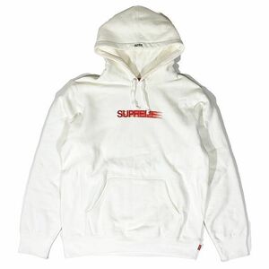 20SS シュプリーム SUPREME Motion Logo Hooded Sweatshirt モーションロゴ パーカー フーディー プルオーバー トップス サイズM 白