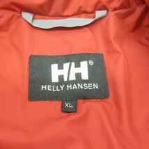 ヘリーハンセン HELLY HANSEN 中綿 ブルゾン アウター ジャケット アウトドア HV166531 赤 レッド XL ■GY09 メンズ_画像9